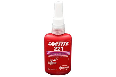 Loctite 221 250ml Threadlocking Methacrylate Adhesive