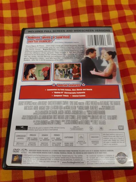 First Daughter Dvd 2004 Katie Holmes Marc Blucas Amerie Muchael