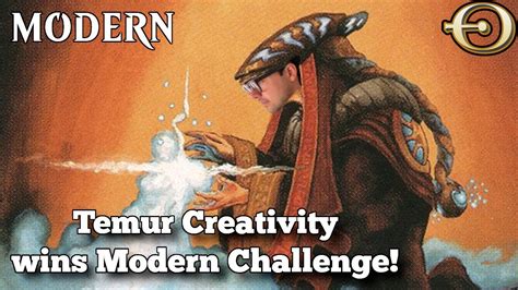 Temur Creativity Wins Modern Challenge Modern Mtgo Youtube