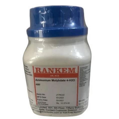 Powder Rankem Ammonium Molybdate For Industrial At Rs Kg In Hapur