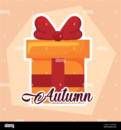 T Design Autumn Season Nature Ornament Garden Decoration And Thanksgiving Day Theme Vector