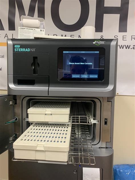 Asp Johnson And Johnson Sterrad Nx Allclear Plasma Sterilizer Incav