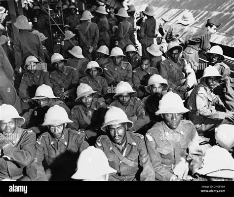 The First Contingent Of Ethiopian Troops Are Shown Shortly After Their