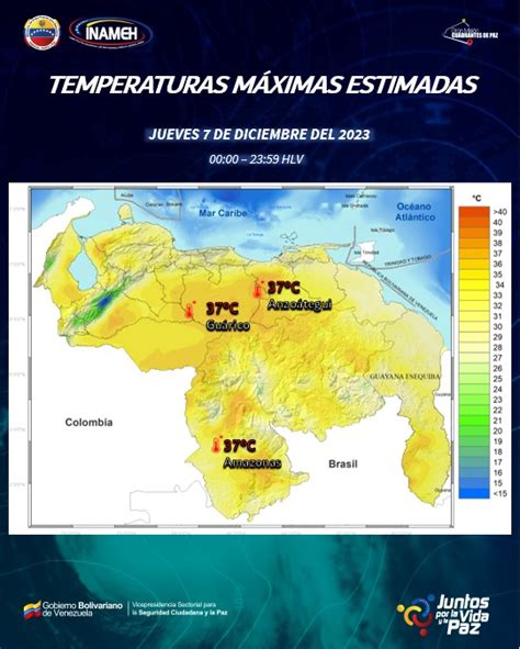 Clima Hoy De Diciembre En Venezuela Seg N El Inameh