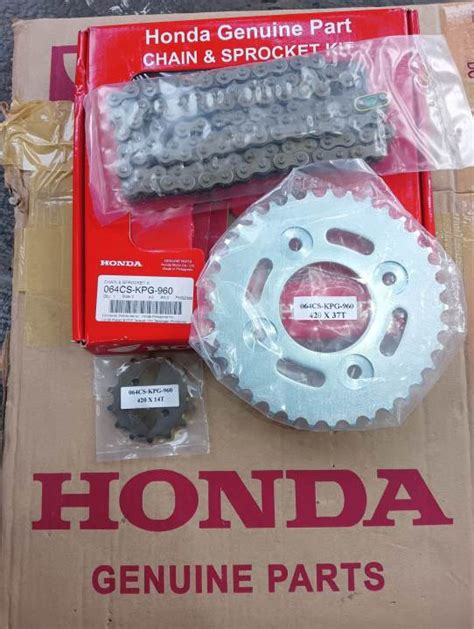 Chain Sprocket Kit Honda Genuine Xrm125 Lazada PH