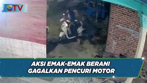 Aksi Heroik Emak Emak Di Sidoarjo Gagalkan Pencurian Motor BIS 11 10