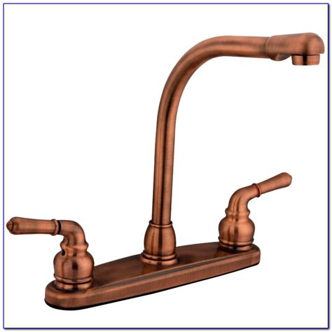 Antique Copper Kitchen Faucet Pull Out - Faucet : Home Design Ideas # ...