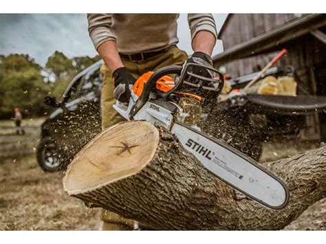 New Stihl MS 261 C M 18 In Orange White Power Equipment In Terre