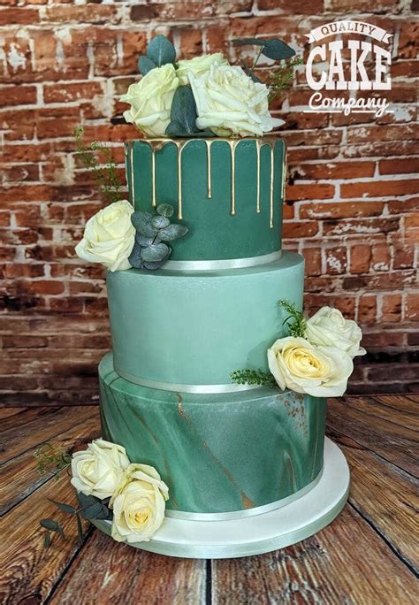 Green Wedding Cakes - Quality Cake Company