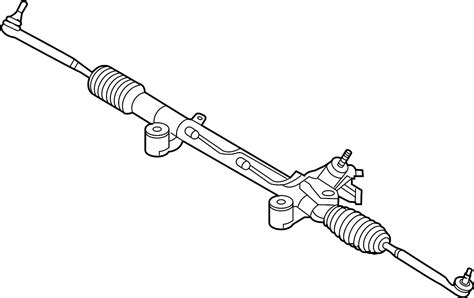 2024 Infiniti QX50 WAGON SPORT Gear And Linkage Power Steering Rack