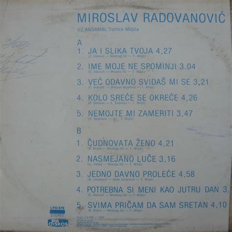 Miroslav Radovanović Legenda narodne muzike