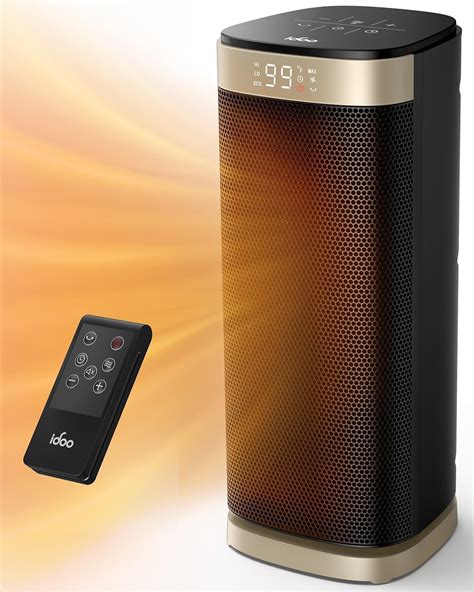 Faraday Space Heater For Indoor Use Eco Mode With Thermostat 70° Oscillating