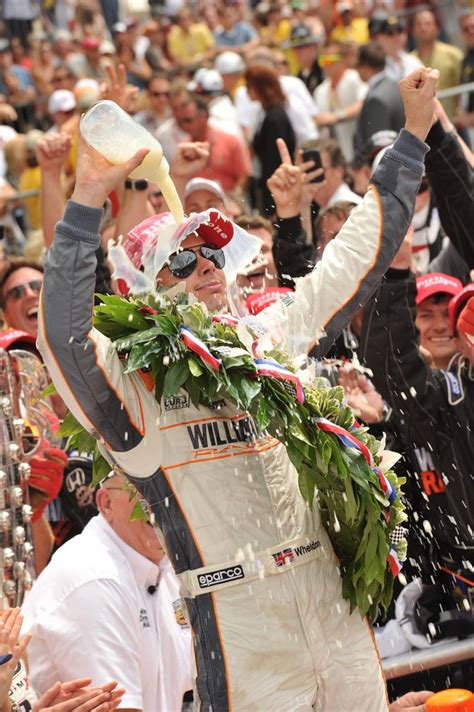 Dan Wheldon won his second Indianapolis 500 in 2011. Indy Car Racing ...