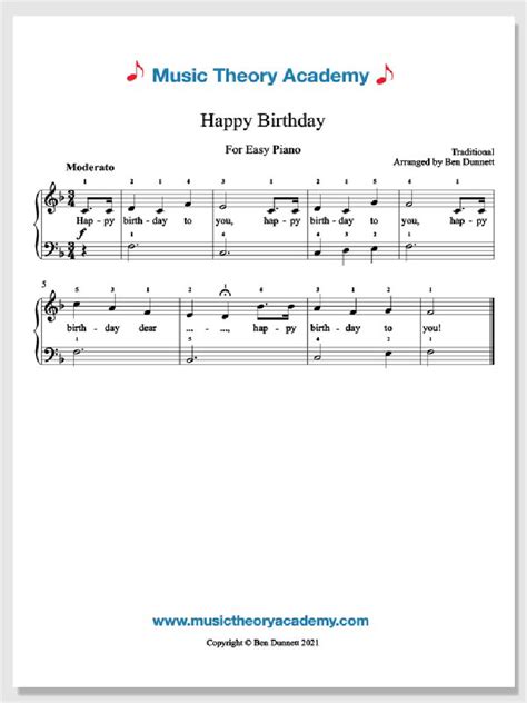 Happy-Birthday-Notes-Piano | PDF