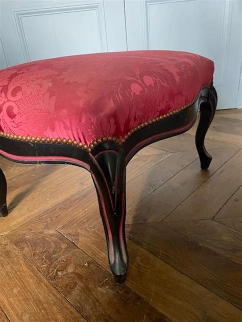 Proantic Tabouret de style Louis XV d époque Napolé