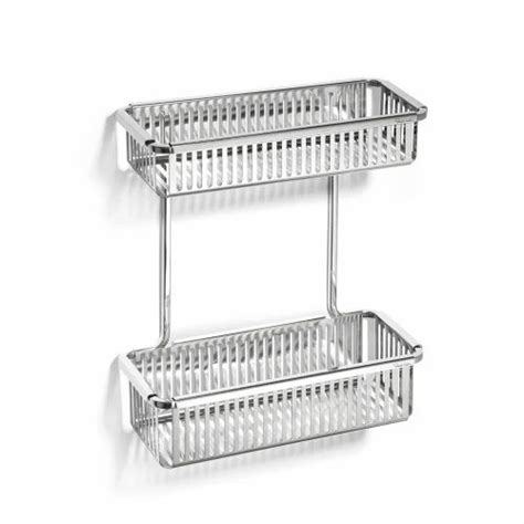 Rectangular Stainless Steel Cutlery Basket For Kitchen Size X