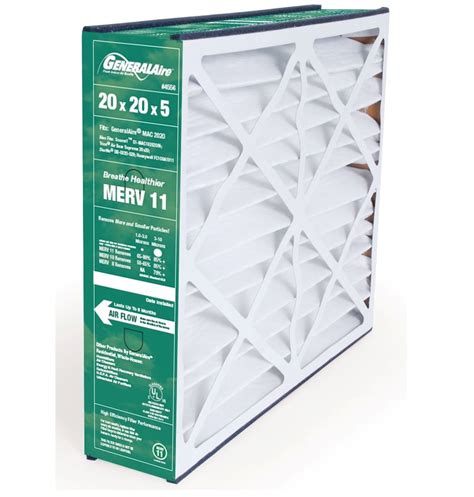 Generalaire 4556 6fm2020 Merv11 Air Filter 20x20x5 Sale 3999