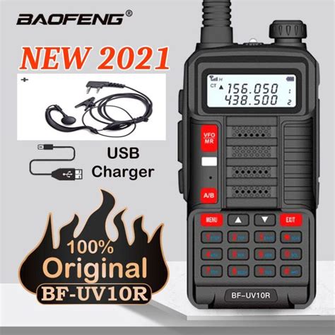 2021 Baofeng Bf Uv10r New 10w Professional Walkie Talkie 128 Channels