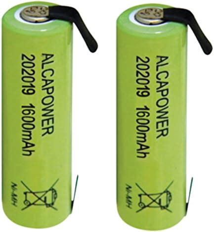 Lot De 2 Piles Rechargeables Accumulateur Ni MH AA 1 2 V 1600 MAh T