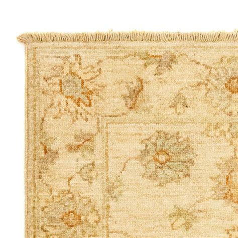 BohoLiving Handgefertigter Teppich Alysabeth Aus Wolle In Beige