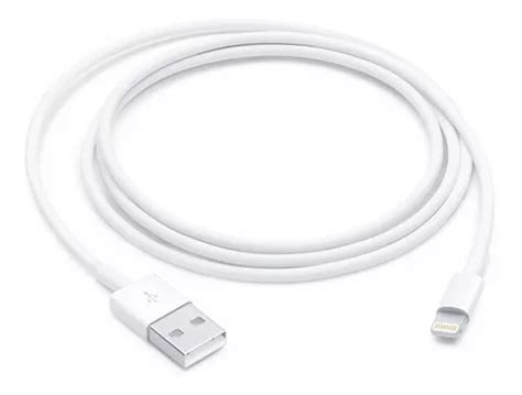 Cable De Datos Apple Cargador Lightning A Usb IPhone 2 Metros