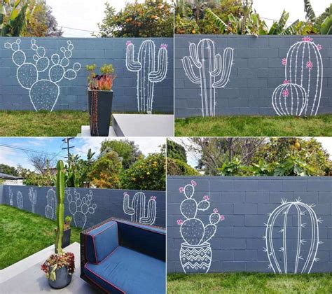 DIY Outdoor Wall Mural Ideas