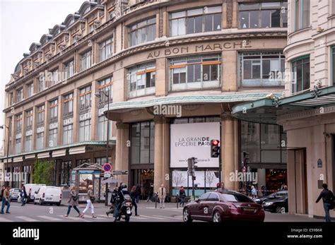 Au Bon Marche Department Food Store In Paris France Stock Photo Alamy