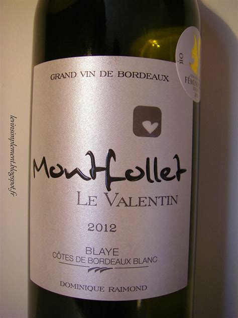 Le vin simplement Château Montfollet Le Valentin 2012 Blaye Côtes