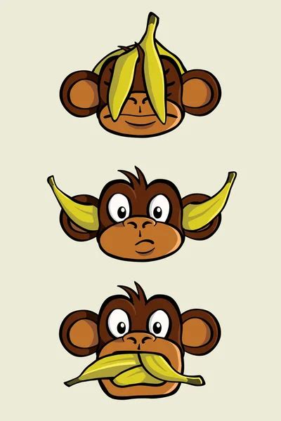 Three Wise Monkeys Vector Art Stock Images Depositphotos