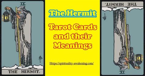 Hermit Tarot Card — Tarot Card Meanings — Spirituality Awakening