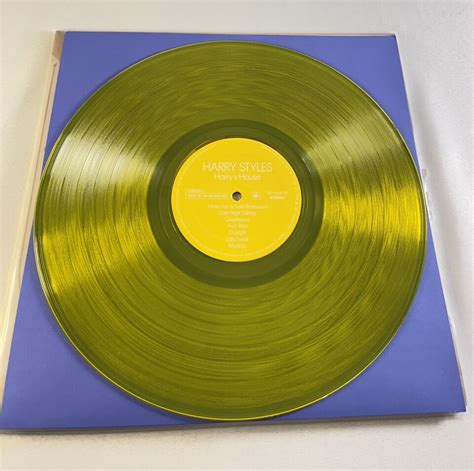 Nm Harry Styles Vinyl Harrys House Limited Ed Translucent Yellow 196587004118 Ebay