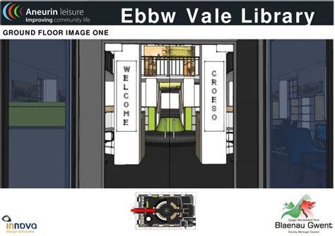 Ebbw Vale Library By Clive Walters At