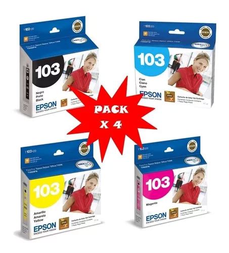 Cartuchos Originales Epson T Pack Colores T W W