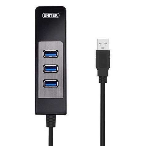 Unitek USB3 0 3 Port Hub Gigabit Ethernet Converter Y 3045C รบประกน