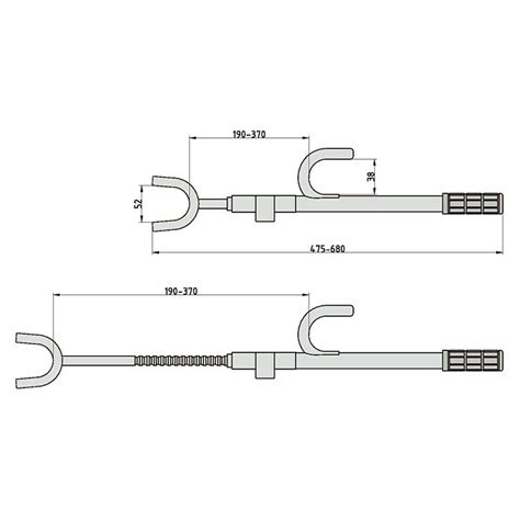 Basi Lenkradsperre KFZ 101 Stahl Länge 370 mm BAUHAUS