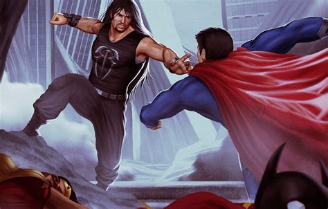 Roman Reigns Superman Punch Wallpapers - Wallpaper Cave