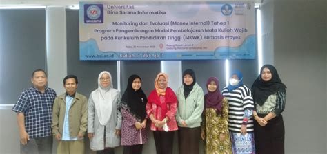 Universitas Bsi Gelar Monitoring Dan Evaluasi Internal Program