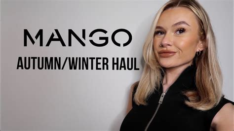 MANGO HAUL Autumn Winter Style Outfits And Try On Haul YouTube