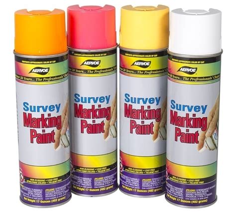 Aervoe Survey Marking Paint Aerosol Gme Supply