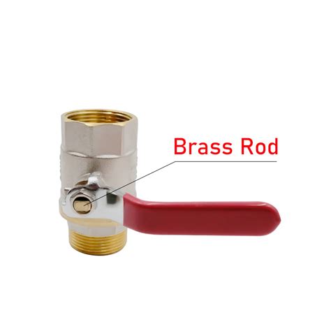 Lead Free Level Handle Male And Female Thread Brass Ball Valve China