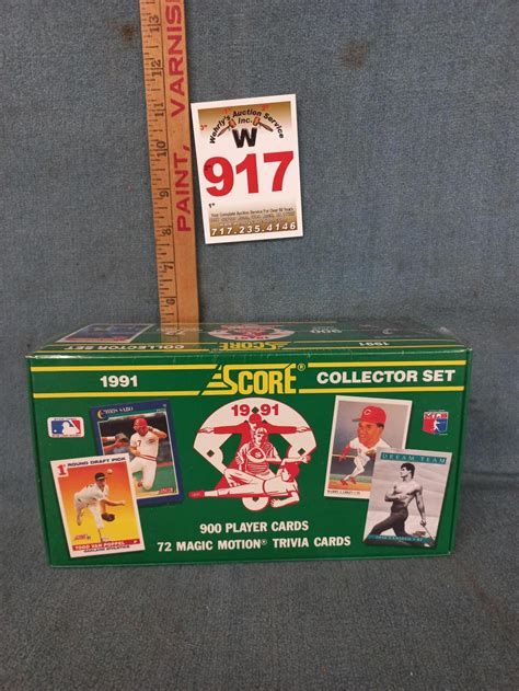 At Auction 1991 Major League Baseball Collector Set