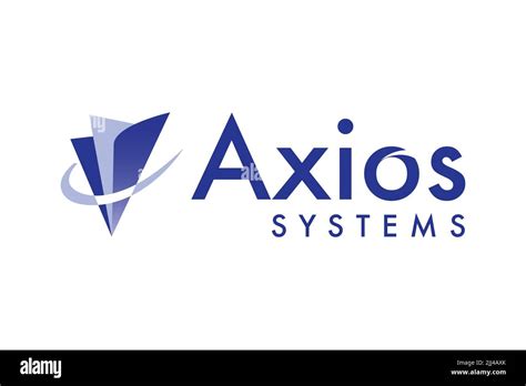 Axios Systems, Logo, White background Stock Photo - Alamy