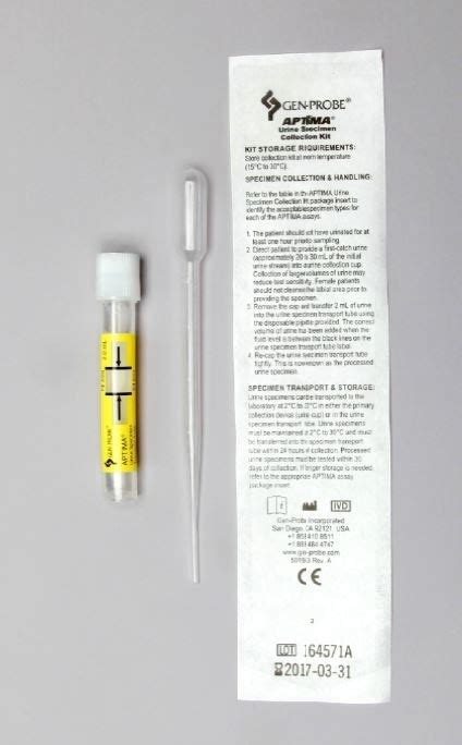 Aptima Urine Specimen Collection Kit Urinprov 50