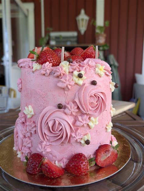 586 Pink Naked Cake Stock Photos Free Royalty Free Stock Photos