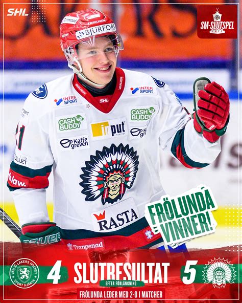 Frölunda HC on Twitter VIIIIIIINST Nicklas Lasu får pucken till