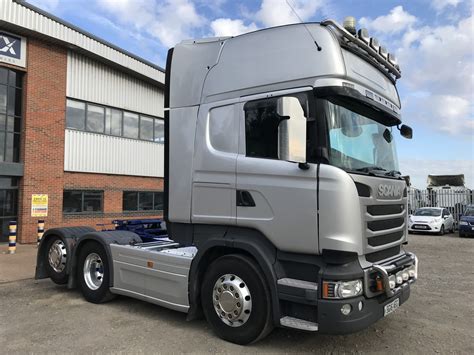 SCANIA R490 TOPLINE EURO 6 6X2 TAG AXLE TRACTOR UNIT 2016 SG16 AEG