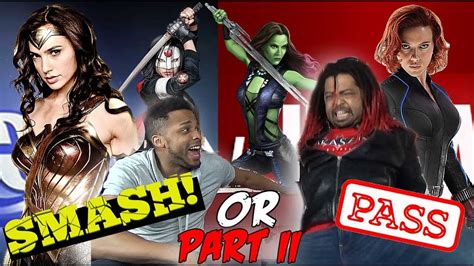 SMASH OR PASS MARVEL VS DC EDITION MCU VS DCEU PART TWO