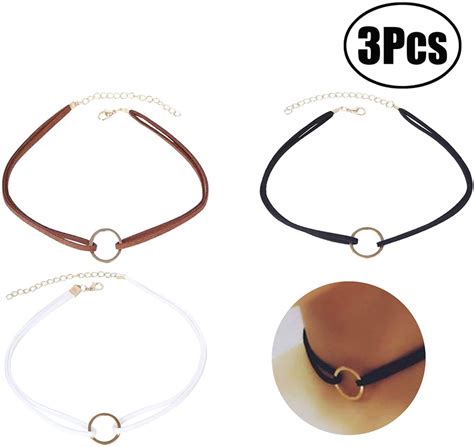 Lvcky collares gargantillas góticas de terciopelo de doble capa