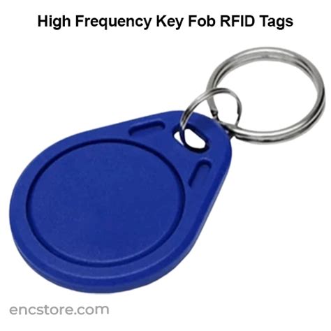 High Frequency HF Mifare Key Fob RFID Tags