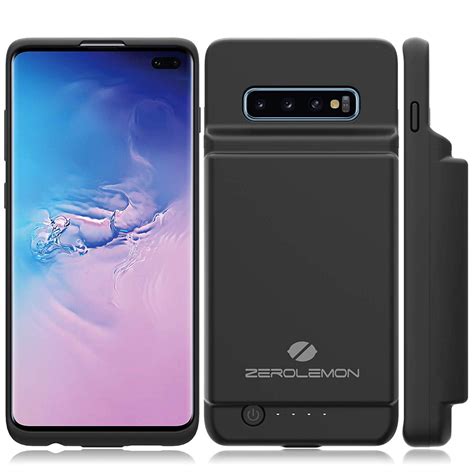 Galaxy S10 Plus Extended Battery Case ZeroLemon Ultra Power 10000mAh